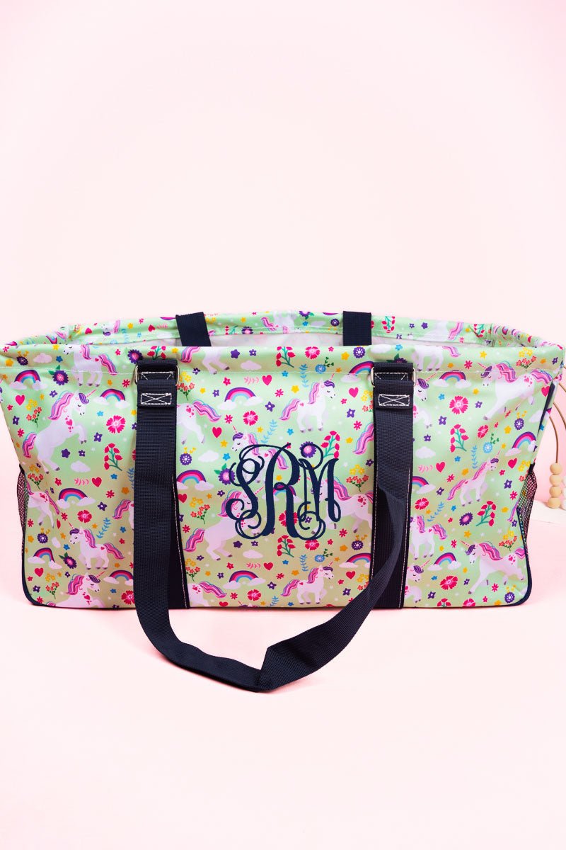 NGIL Rainbow Magic Collapsible Haul-It-All Basket with Mesh Pockets - Wholesale Accessory Market