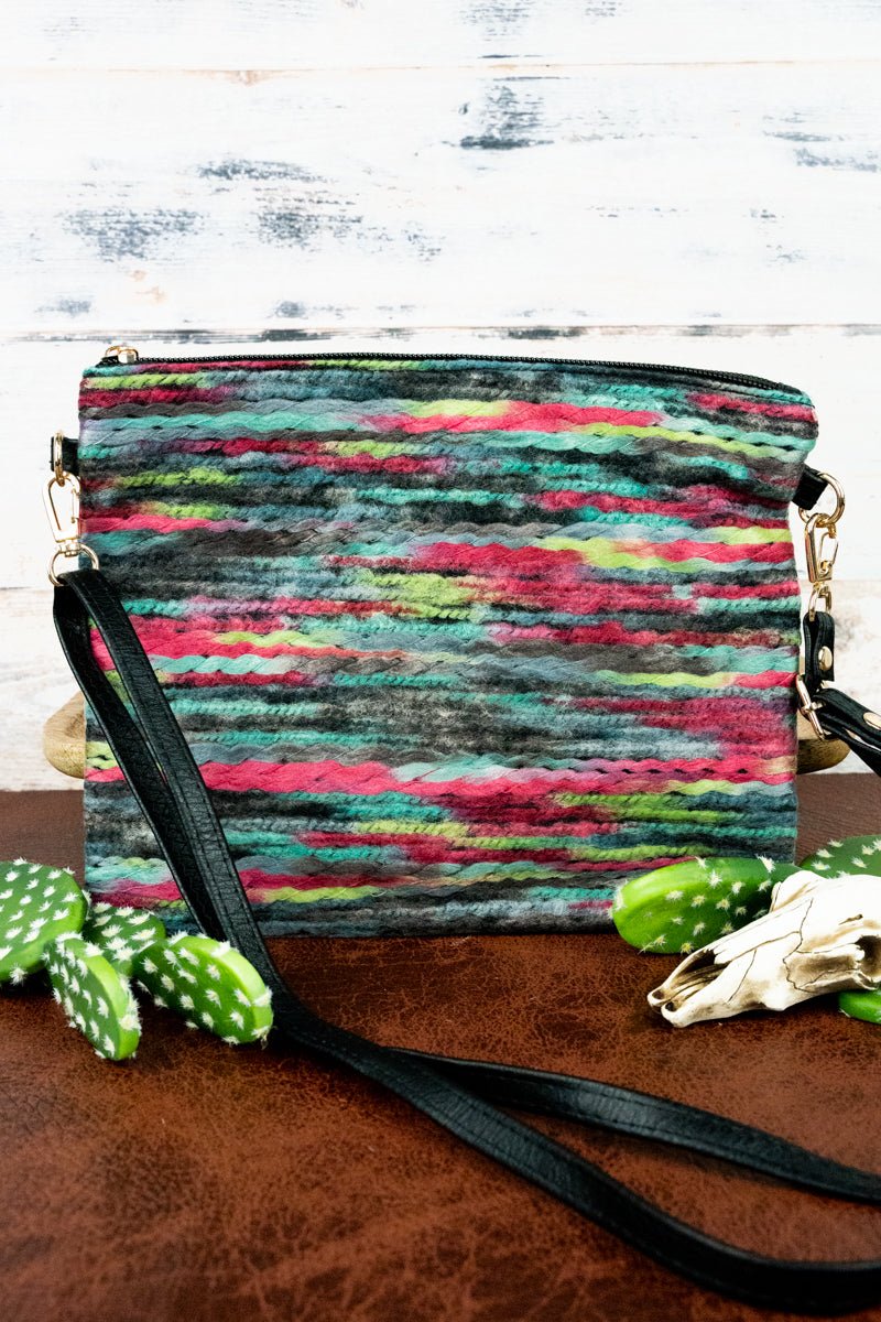 20% OFF! Sweater Weather Crossbody Clutch, Multi-Color - Wholesale Accessory Market
