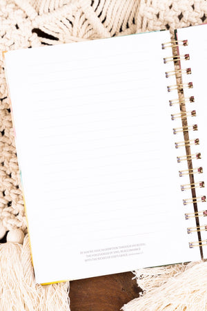 Faithfulness Pastel Meadow Large Wirebound Journal - Wholesale Accessory Market