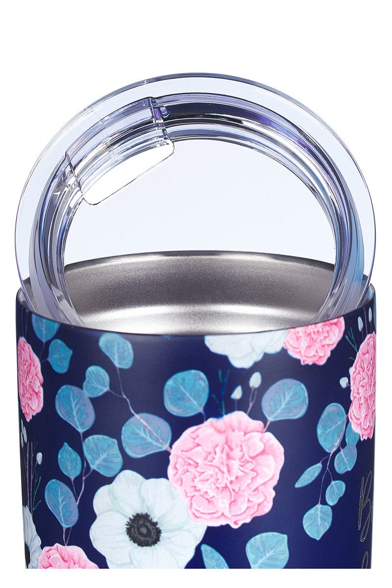 Psalm 46:10 'Be Still & Know' Floral Travel Mug - Wholesale Accessory Market