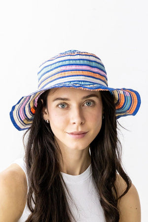 35% OFF! Along The Shore Bucket Hat, Blue - Wholesale Accessory Market