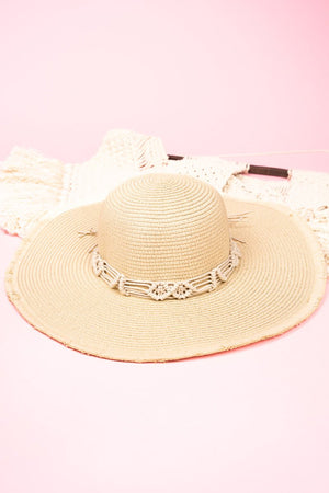 Beach Haven Natural Floppy Sun Hat - Wholesale Accessory Market