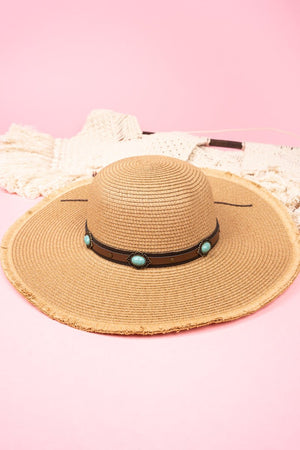 San Antonio Sun Taupe Floppy Sun Hat - Wholesale Accessory Market