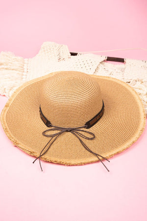 San Antonio Sun Taupe Floppy Sun Hat - Wholesale Accessory Market