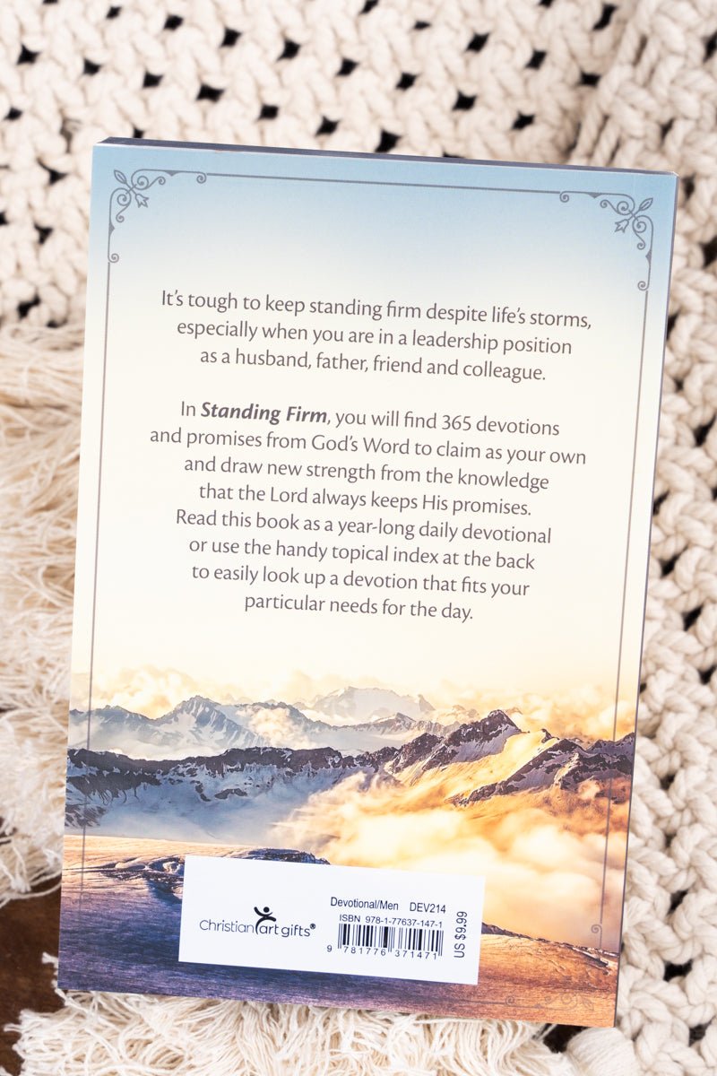 Standing Firm Softcover Daily Devotional - Wholesale Accessory Market
