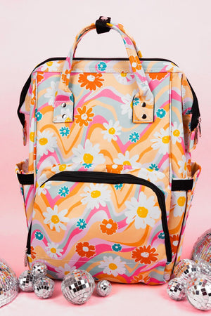 NGIL Sunshine Day Diaper Bag Backpack - Wholesale Accessory Market