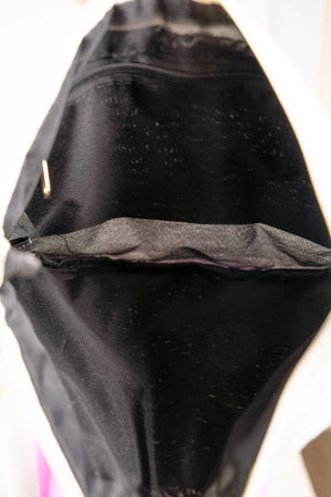 L.I.B. New York Luna Layne Puffy Half Moon Bag, Black - Wholesale Accessory Market