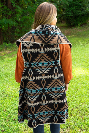L.I.B. New York Lake Abilene Vest, Black - Wholesale Accessory Market