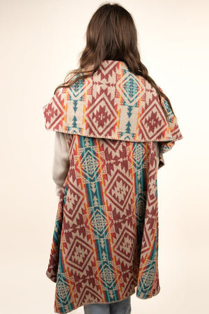 L.I.B. New York Mira Monte Vest, Burgundy - Wholesale Accessory Market