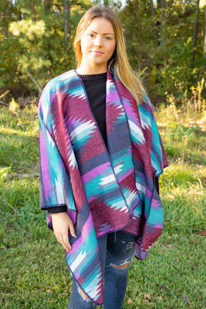 Sawtooth Canyon Cape, Burgundy - Wholesale Accessory Market