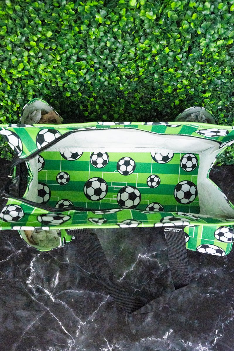 NGIL Here For The Goals Utility Tote with Black Trim - Wholesale Accessory Market