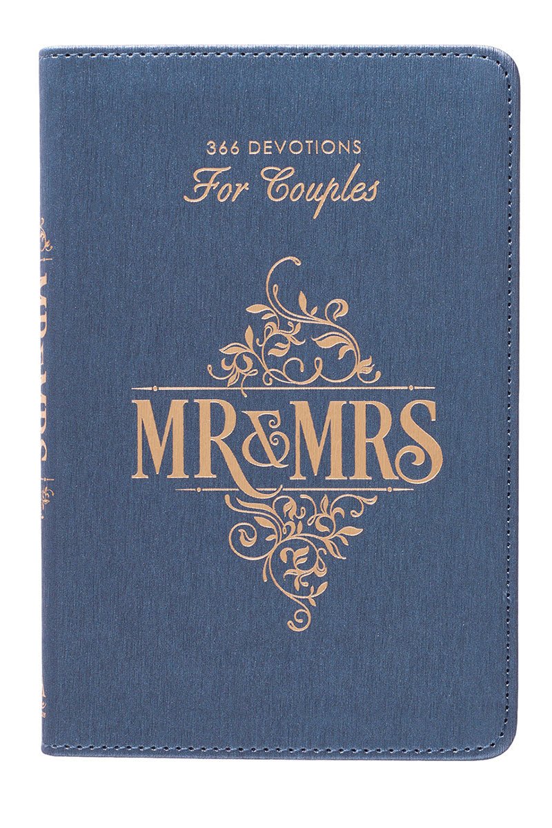 Mr & Mrs 366 Devotions for Couples LuxLeather Softcover Book - Wholesale Accessory Market