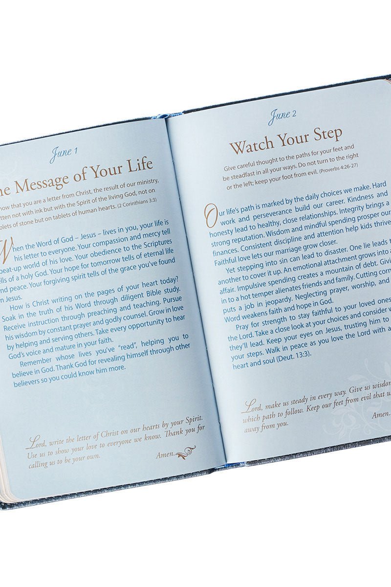 Mr & Mrs 366 Devotions for Couples LuxLeather Softcover Book - Wholesale Accessory Market