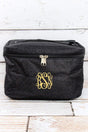 NGIL Black Glitz & Glam Train Case - Wholesale Accessory Market