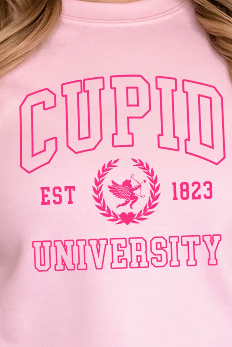 Cupid University Heavy-weight Crew Sweatshirt - Wholesale Accessory Market