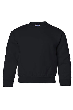 Youth Girls Play Ball, Too Heavy-weight Crew Sweatshirt - Wholesale Accessory Market