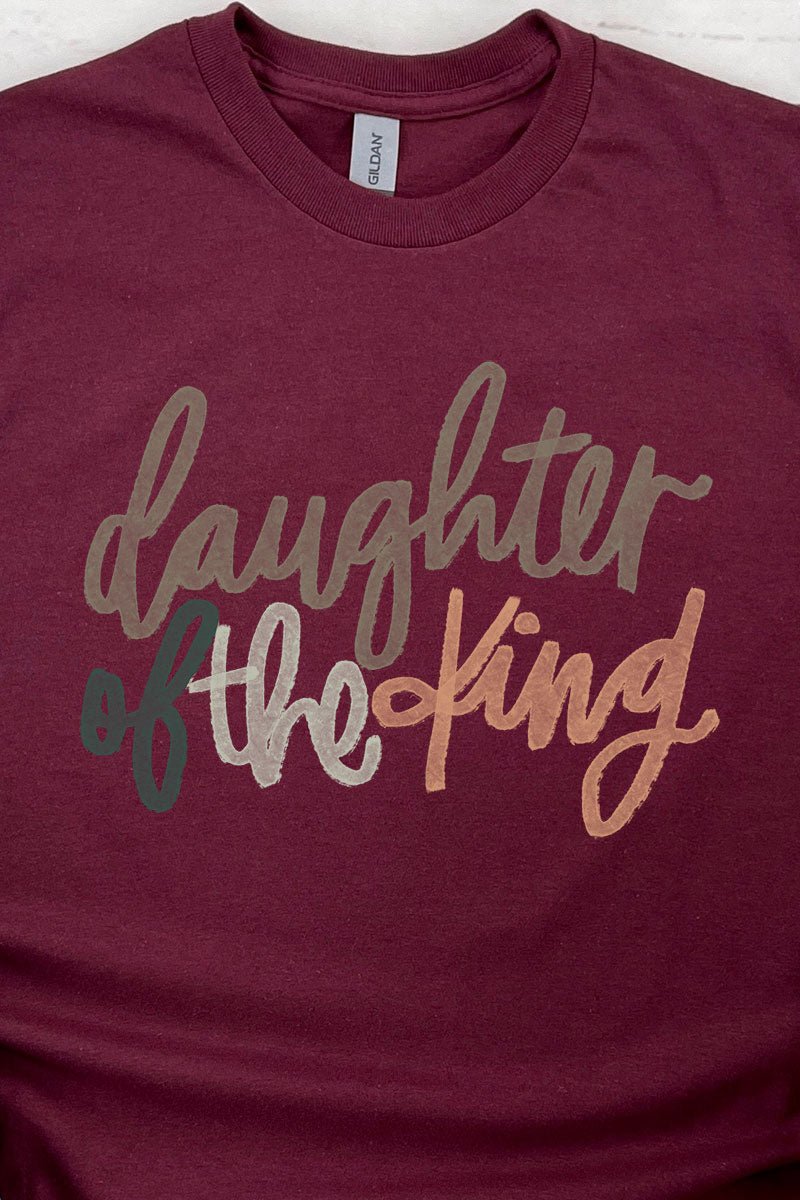 Daughter Of The King Short Sleeve Relaxed Fit T-Shirt - Wholesale Accessory Market