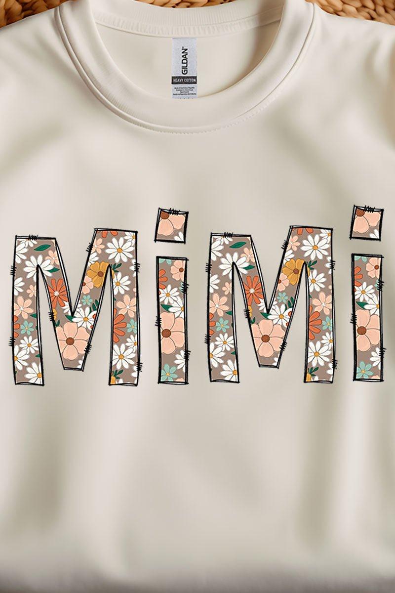 Floral Boho MiMi Short Sleeve Relaxed Fit T-Shirt - Wholesale Accessory Market