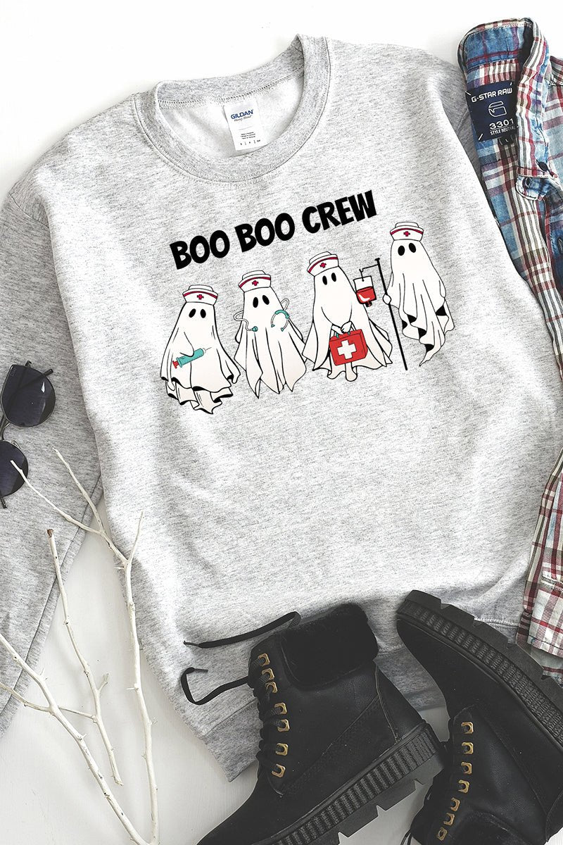 Boo Boo Crew Nurse Unisex NuBlend Crew Sweatshirt - Wholesale Accessory Market