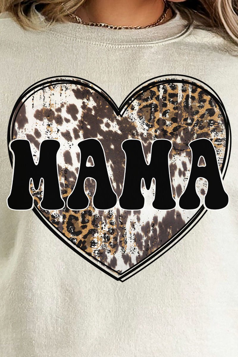 Cowhide Heart Mama Unisex NuBlend Crew Sweatshirt - Wholesale Accessory Market