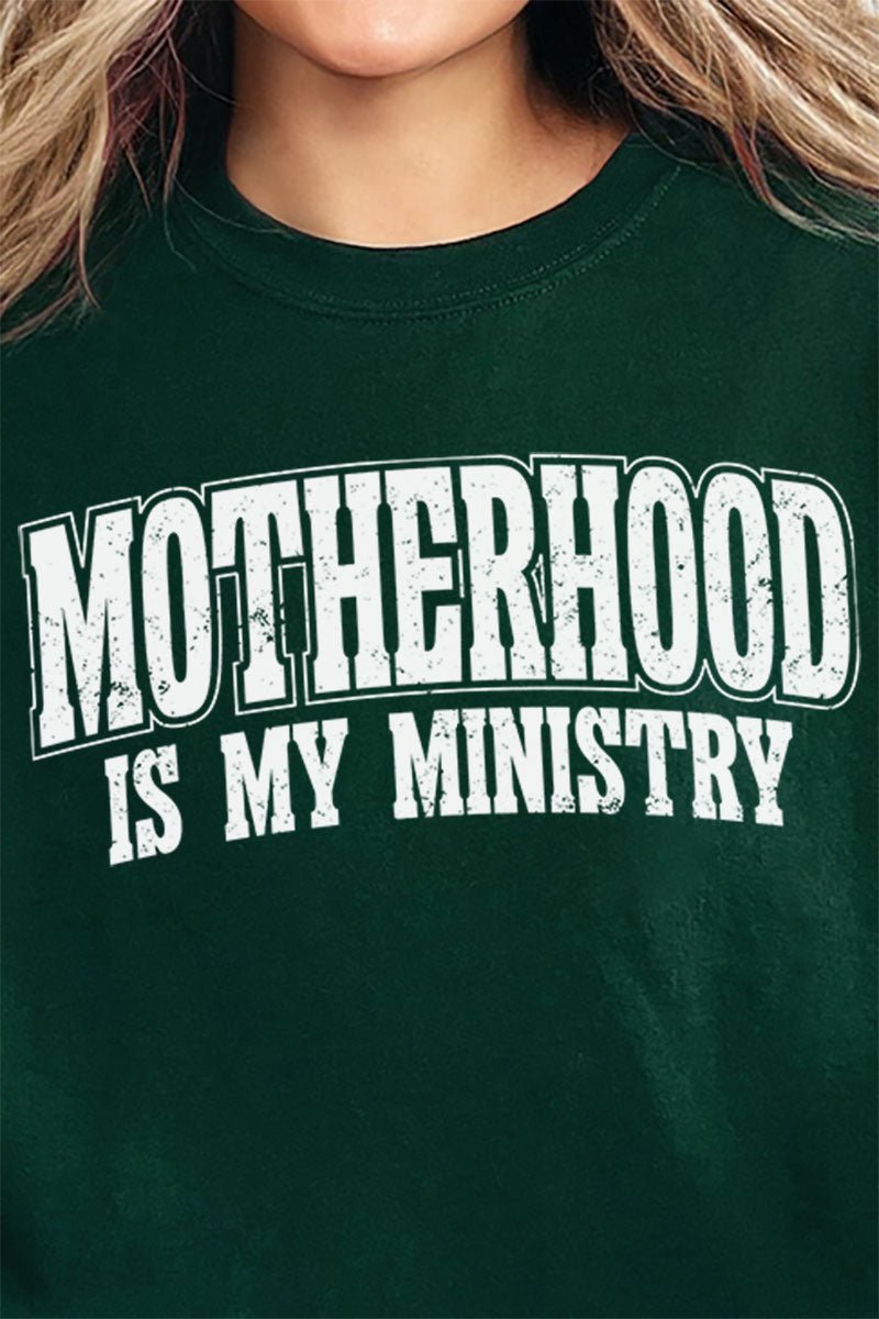 Motherhood Is My Ministry Unisex NuBlend Crew Sweatshirt - Wholesale Accessory Market