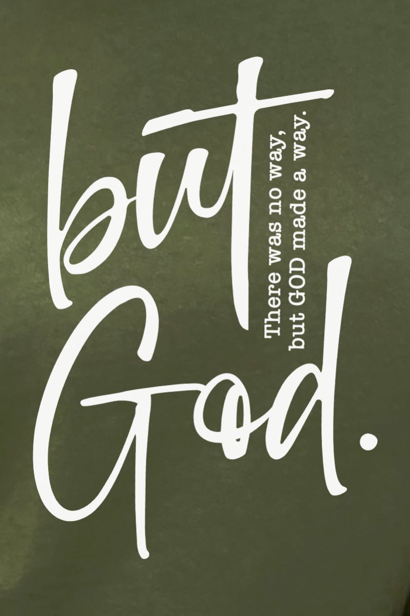But God Combed Cotton T-Shirt - Wholesale Accessory Market