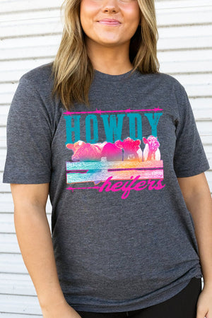 Howdy Heifers Adult Soft-Tek Blend T-Shirt - Wholesale Accessory Market