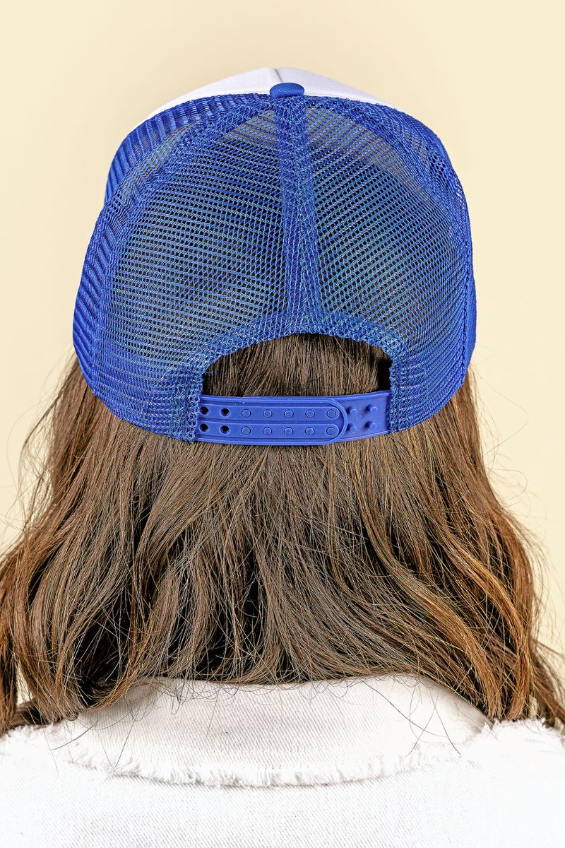 Cowboys In The Wild West Foam Mesh Back Trucker Cap - Wholesale Accessory Market