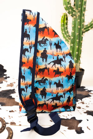 NGIL Riding Into The Sunset Sling Backpack - Wholesale Accessory Market