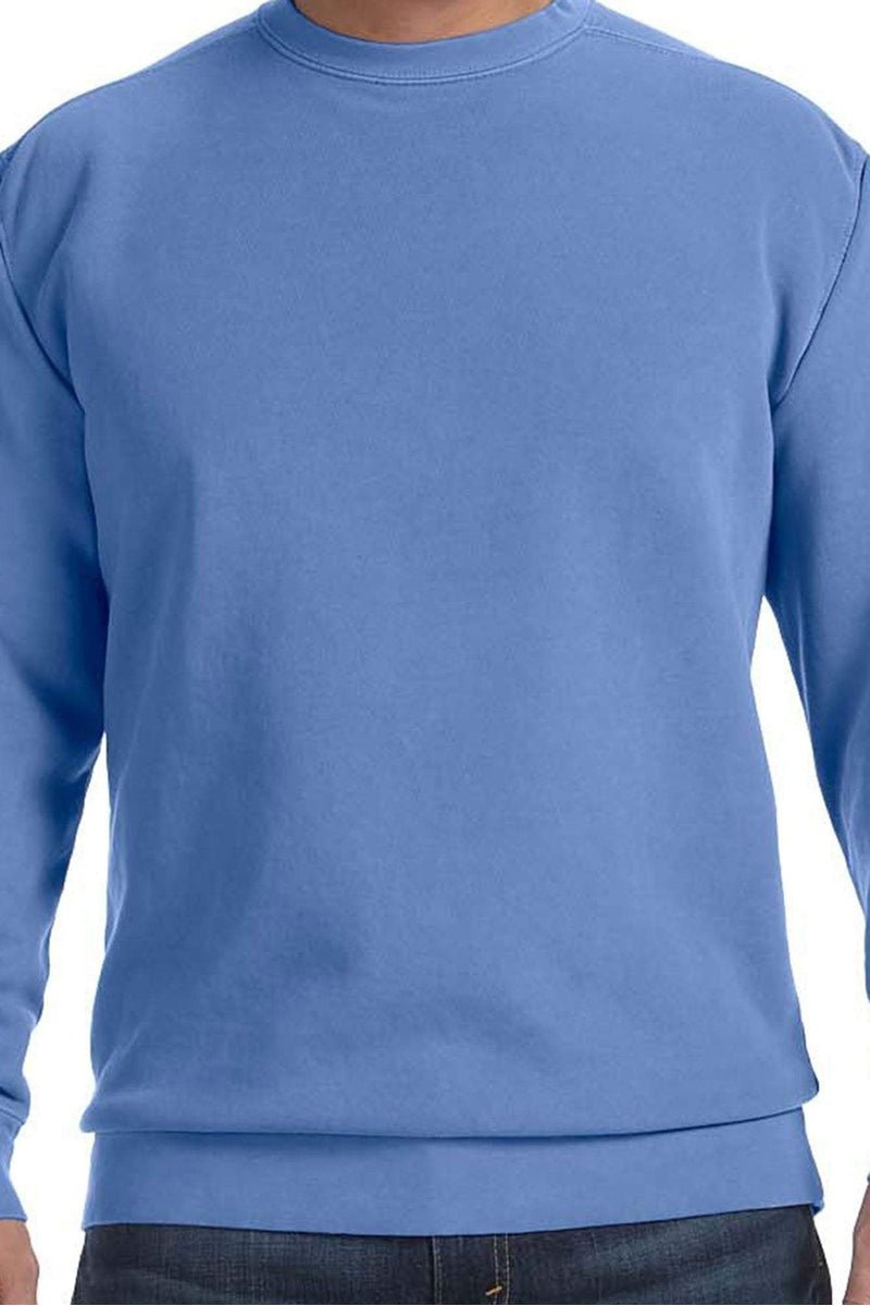 Large Monogram Comfort Colors Adult Crew-Neck Sweatshirt *Customizable (Wholesale Pricing N/A) - Wholesale Accessory Market