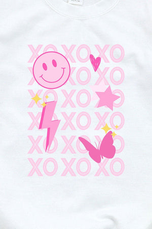Lots Of XO Heavy-weight Crew Sweatshirt - Wholesale Accessory Market