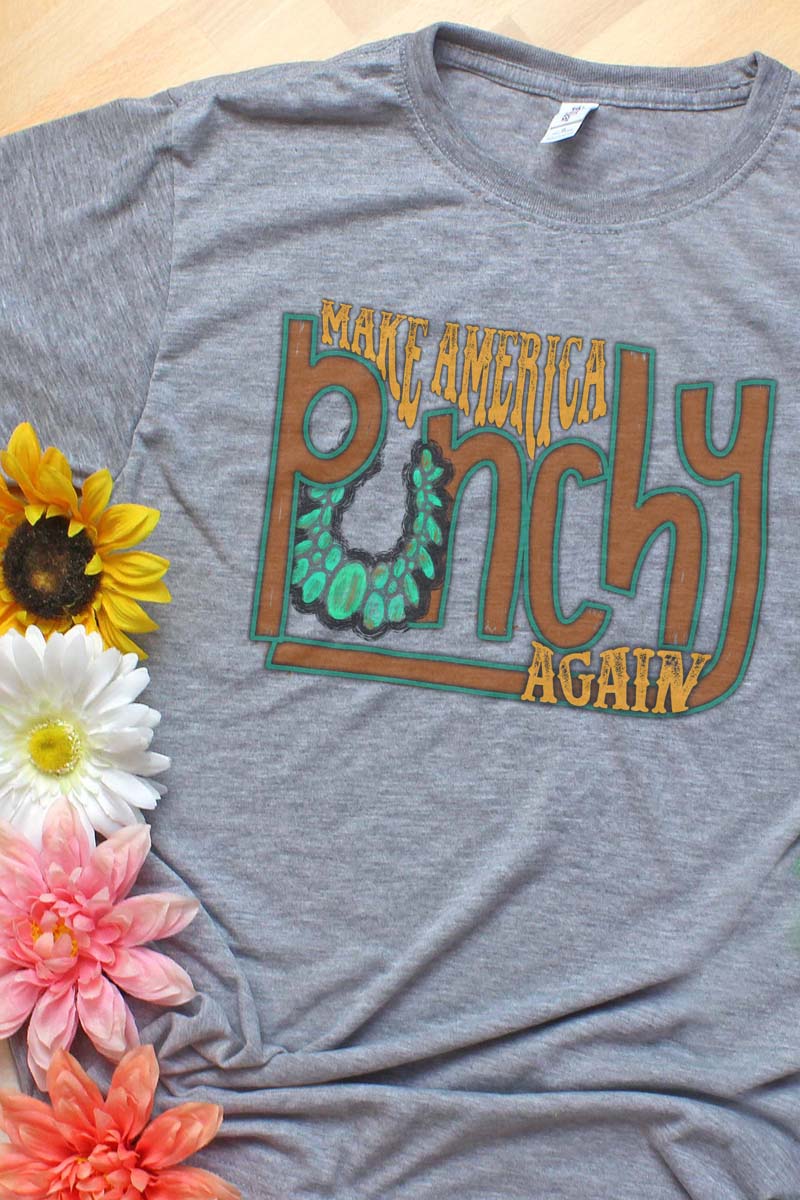 Make America Punchy Again Unisex Dri-Power Poly Tee - Wholesale Accessory Market