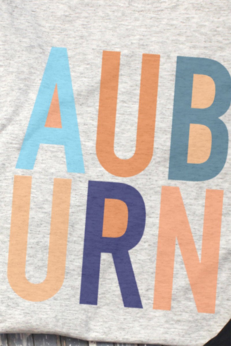 Colorblock Auburn Unisex Dri-Power Long-Sleeve 50/50 Tee - Wholesale Accessory Market