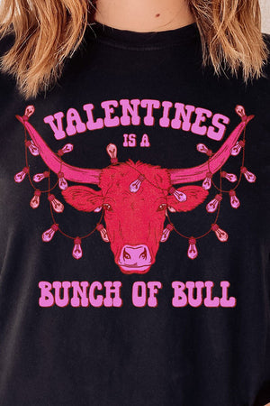 Bunch Of Bull Valentines Unisex Dri-Power Long-Sleeve 50/50 Tee - Wholesale Accessory Market