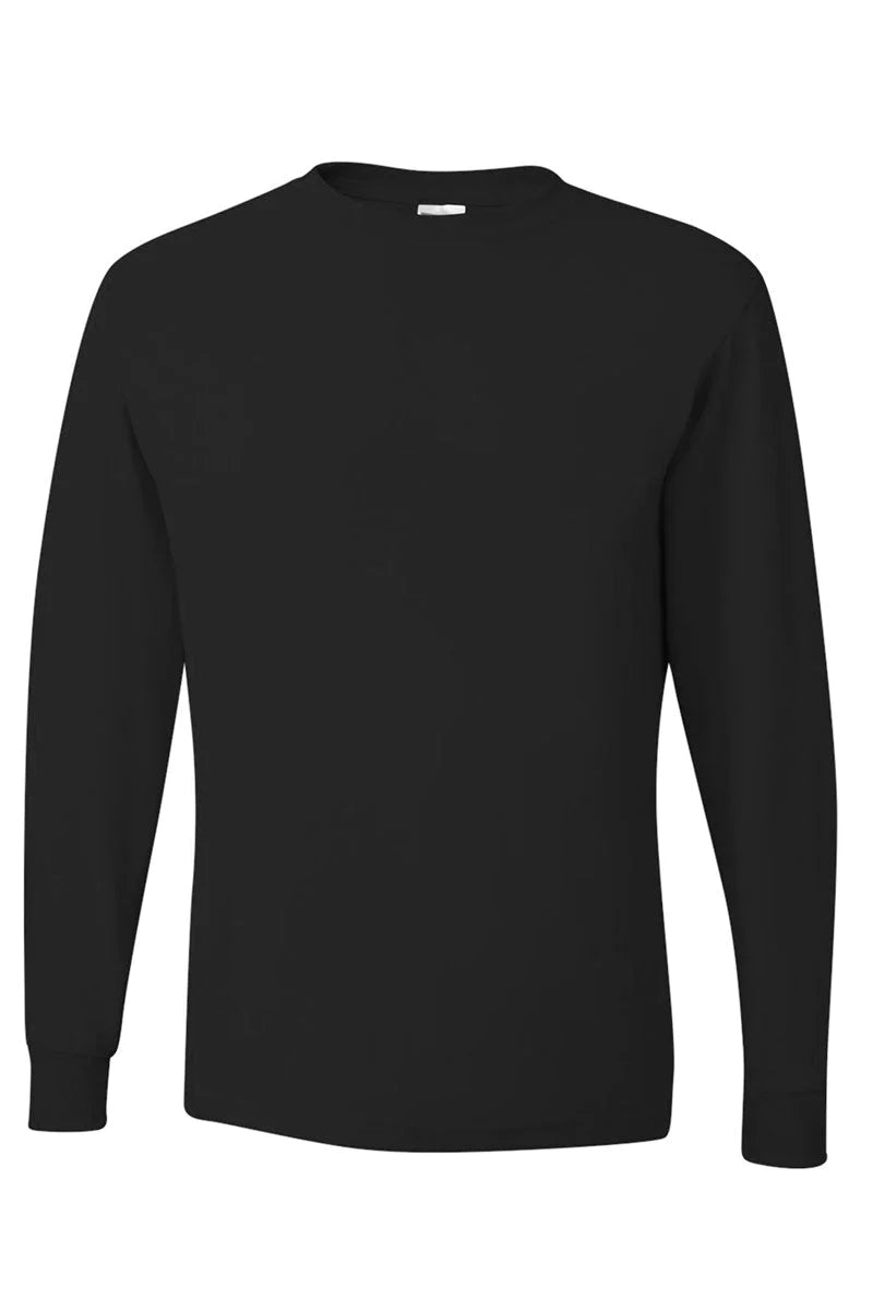 Howdy Colorful Chenille Patch Unisex Dri-Power Long-Sleeve 50/50 Tee - Wholesale Accessory Market