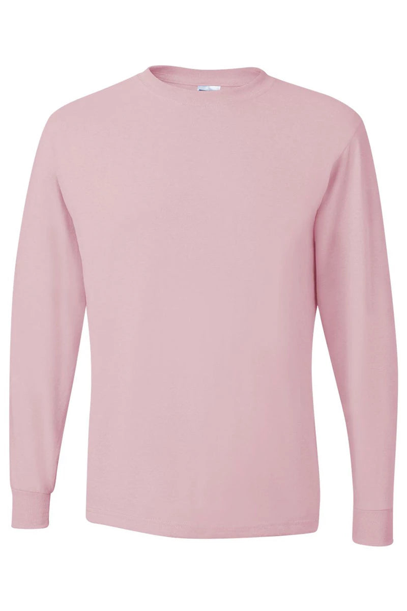 Howdy Colorful Chenille Patch Unisex Dri-Power Long-Sleeve 50/50 Tee - Wholesale Accessory Market