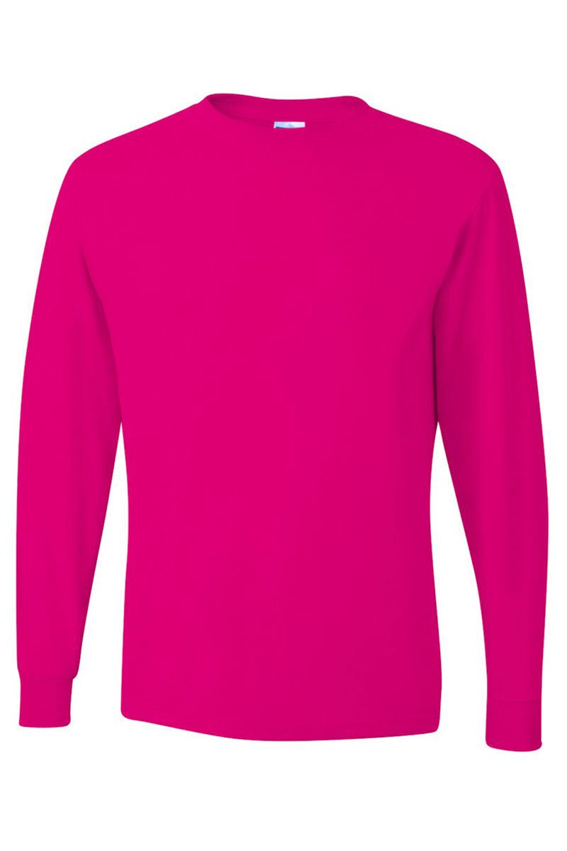 Colorful Love Chenille Patch Unisex Dri-Power Long-Sleeve 50/50 Tee - Wholesale Accessory Market