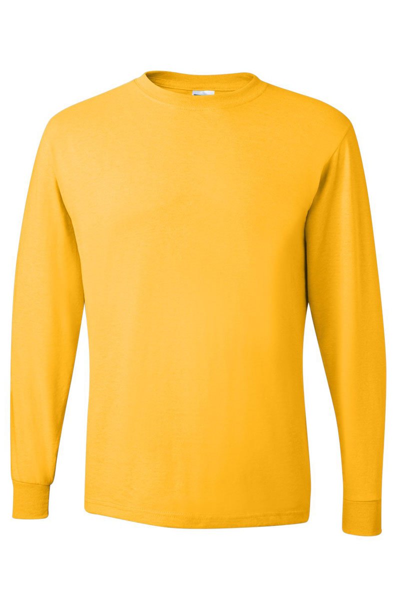 Howdy Colorful Chenille Patch Unisex Dri-Power Long-Sleeve 50/50 Tee - Wholesale Accessory Market