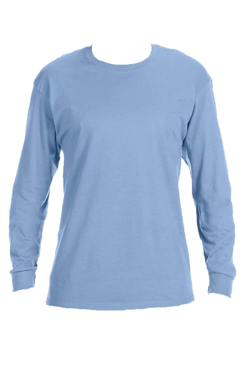 Giddy Up Colorful Chenille Patch Unisex Dri-Power Long-Sleeve 50/50 Tee - Wholesale Accessory Market