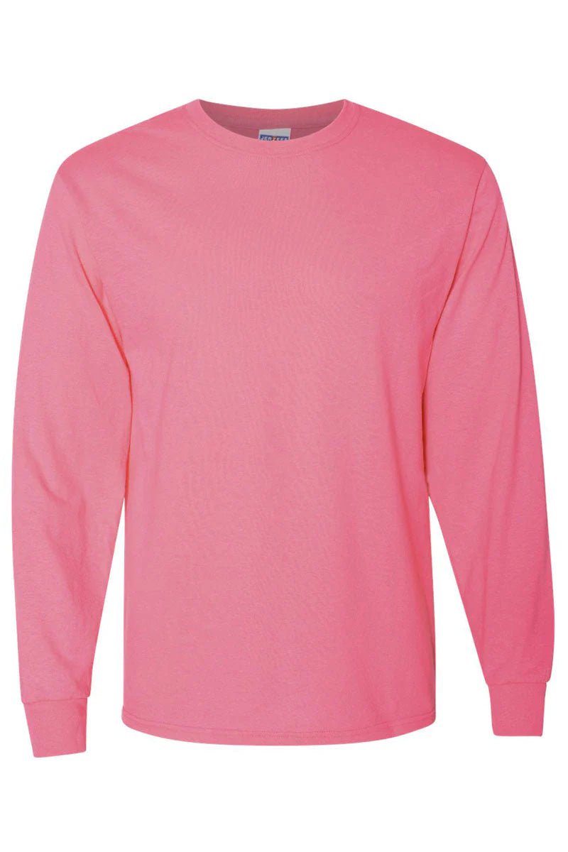 Giddy Up Colorful Chenille Patch Unisex Dri-Power Long-Sleeve 50/50 Tee - Wholesale Accessory Market
