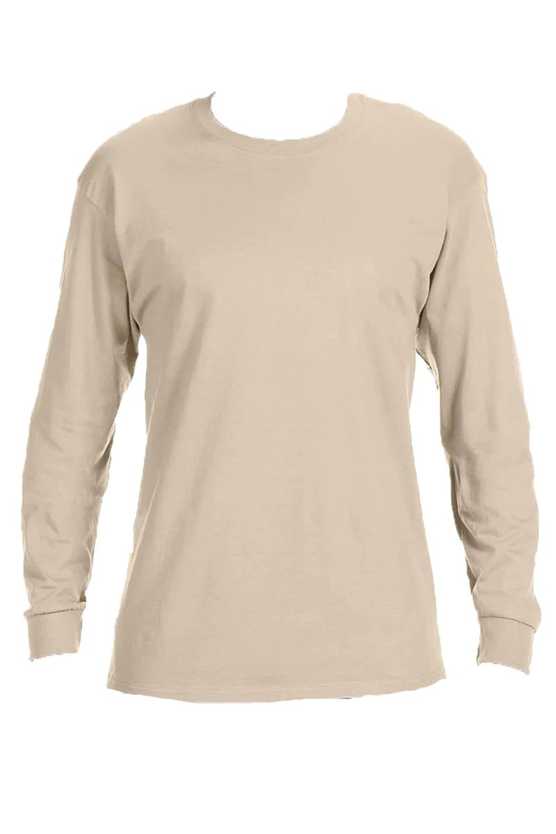 Giddy Up Colorful Chenille Patch Unisex Dri-Power Long-Sleeve 50/50 Tee - Wholesale Accessory Market