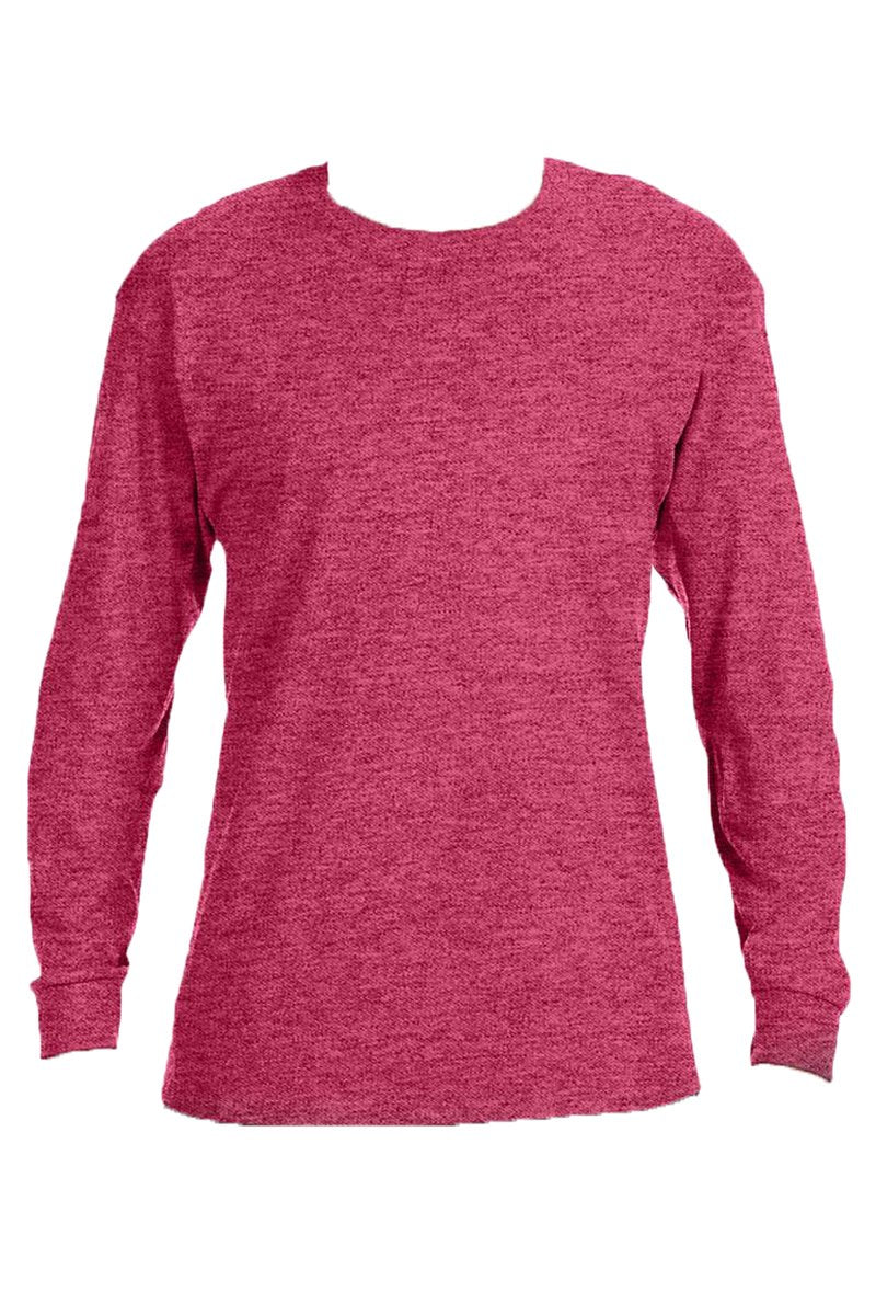 Colorful Love Chenille Patch Unisex Dri-Power Long-Sleeve 50/50 Tee - Wholesale Accessory Market