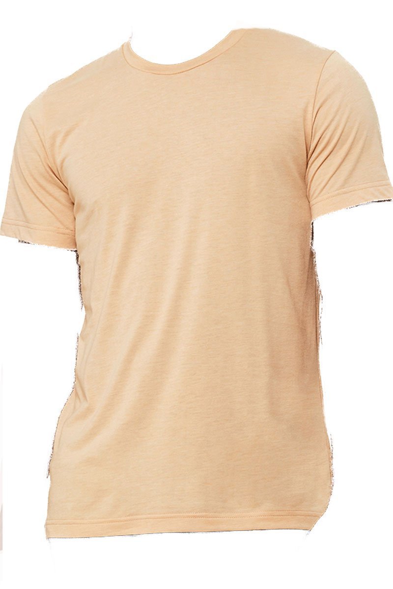 Autumn Thankful Grateful Blessed Tri-Blend Short Sleeve Tee - Wholesale Accessory Market