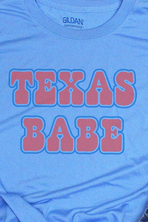 Texas Babe Performance T-Shirt - Wholesale Accessory Market