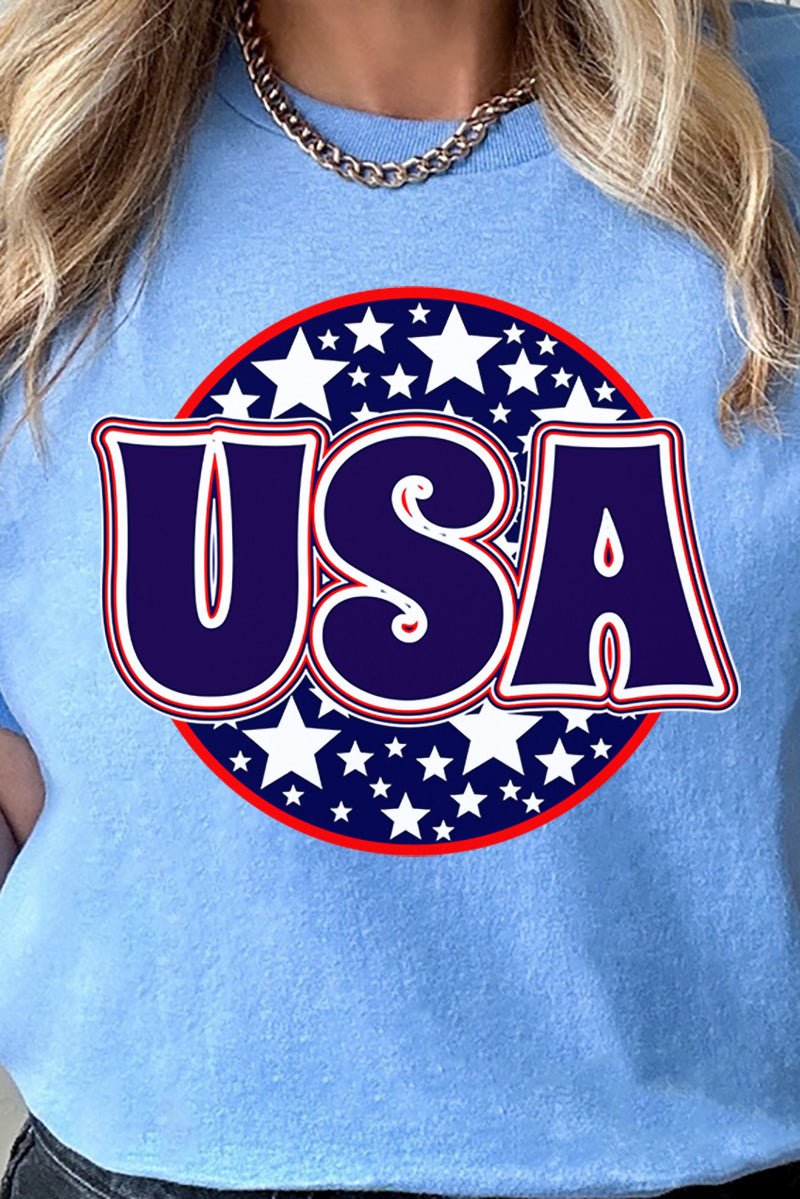 Circle USA Short Sleeve Relaxed Fit T-Shirt - Wholesale Accessory Market