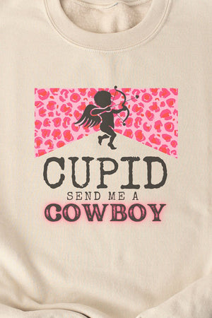 Send Me A Cowboy Cupid Unisex NuBlend Crew Sweatshirt - Wholesale Accessory Market
