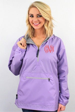 Charles River Women's Chatham Anorak Solid Pullover, Lilac *Customizable! (Wholesale Pricing N/A) - Wholesale Accessory Market