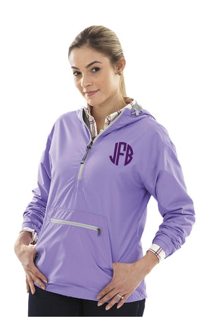 Charles River Women's Chatham Anorak Solid Pullover, Lilac *Customizable! (Wholesale Pricing N/A) - Wholesale Accessory Market