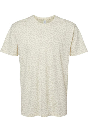 Arched Yeehaw Leopard Fine Jersey Tee - Wholesale Accessory Market