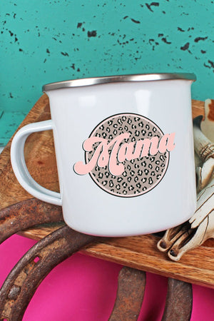 Cheetah Mama Circle Campfire Mug - Wholesale Accessory Market